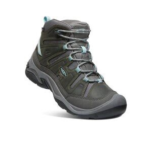 KEEN Women's Circadia Mid Height Waterproof Hiking Boots(KEEN.FUSION routsole)